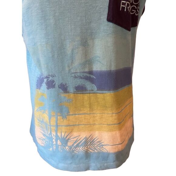 Senor Frog Sleeveless Turquoise Tank Top Size - Picture 8 of 12